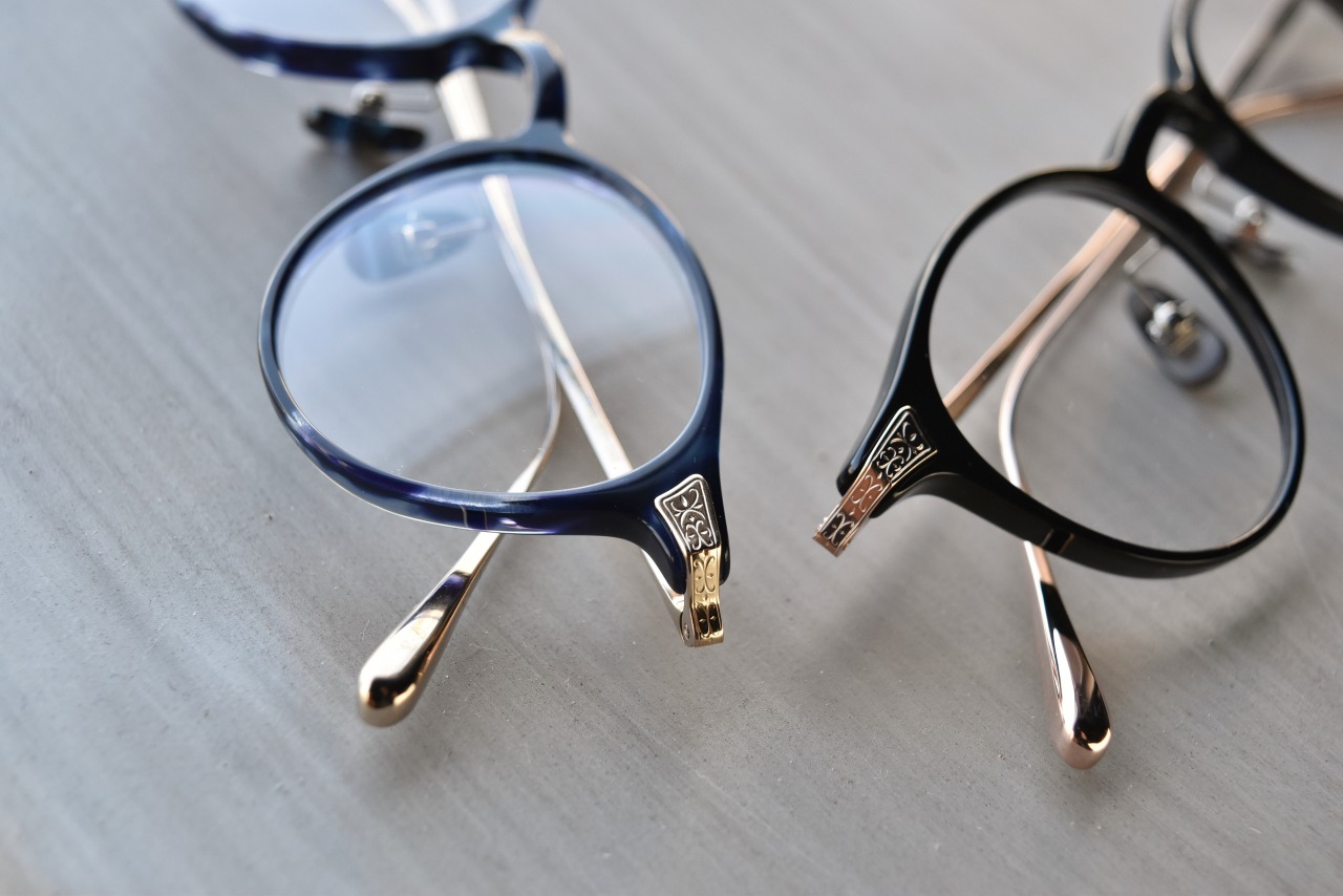 内藤熊八作] N 305 2 48 楽天市場】内藤熊八作 眼鏡 N-305 col.3 多